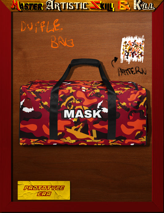 Red Face Camo Duffle bag