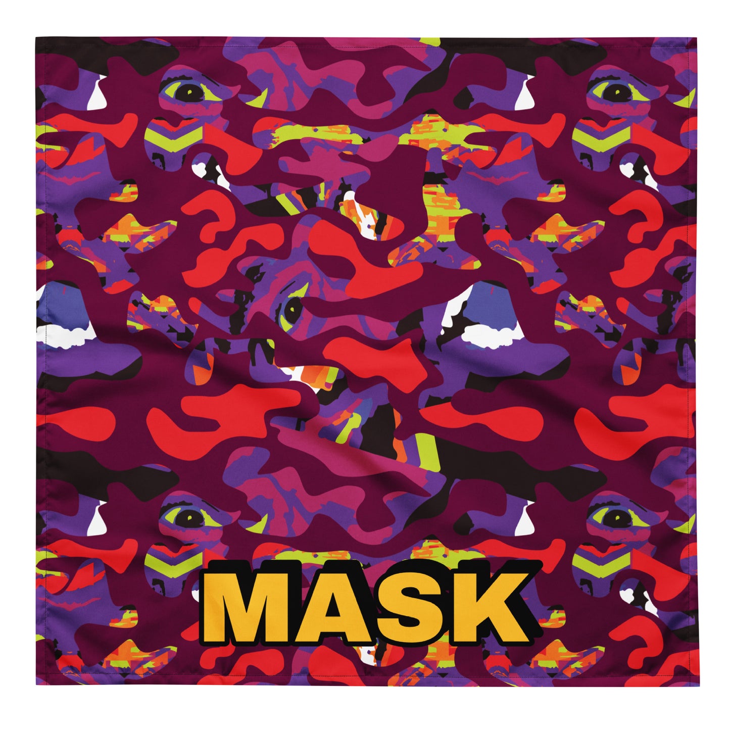 Purple All-over print bandana