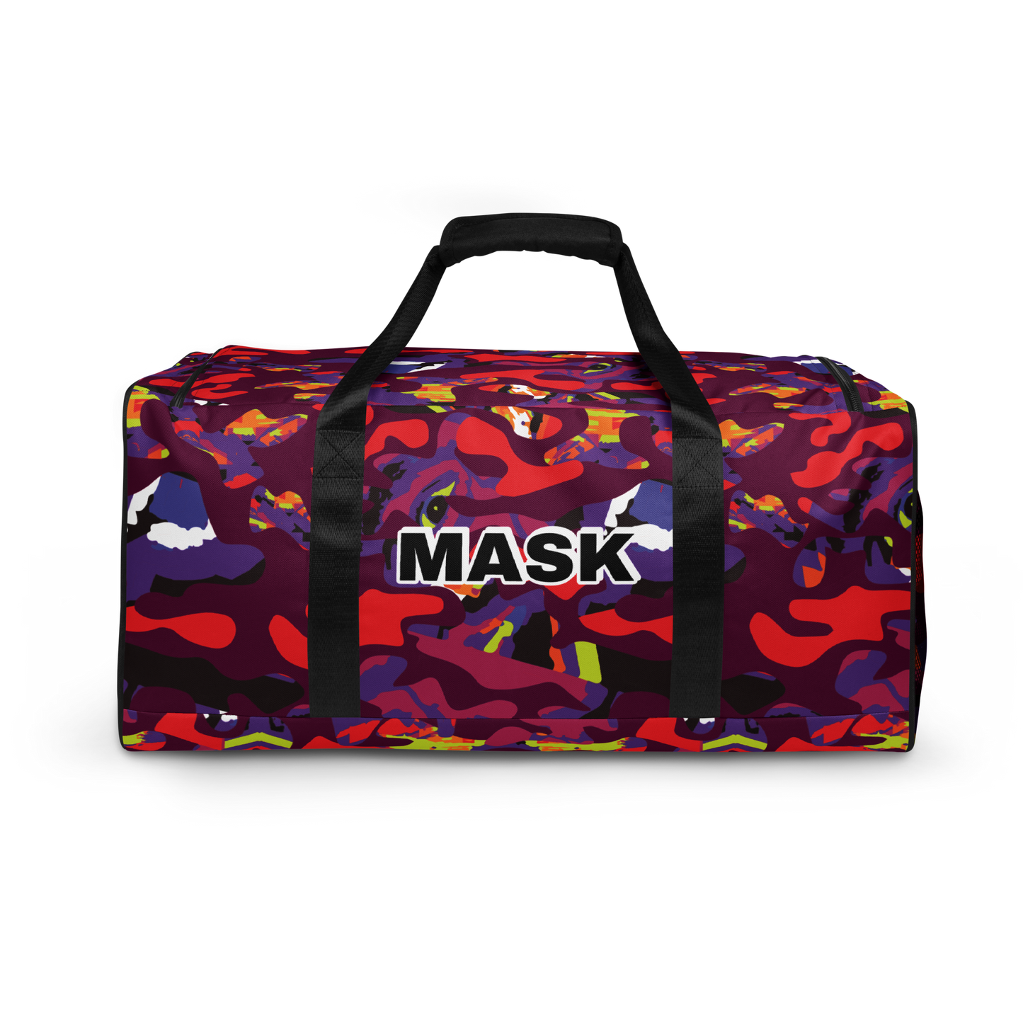 Purple Face Camo Duffle bag