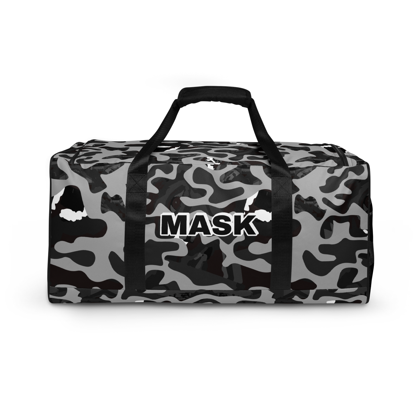 Grey Face Camo Duffle bag