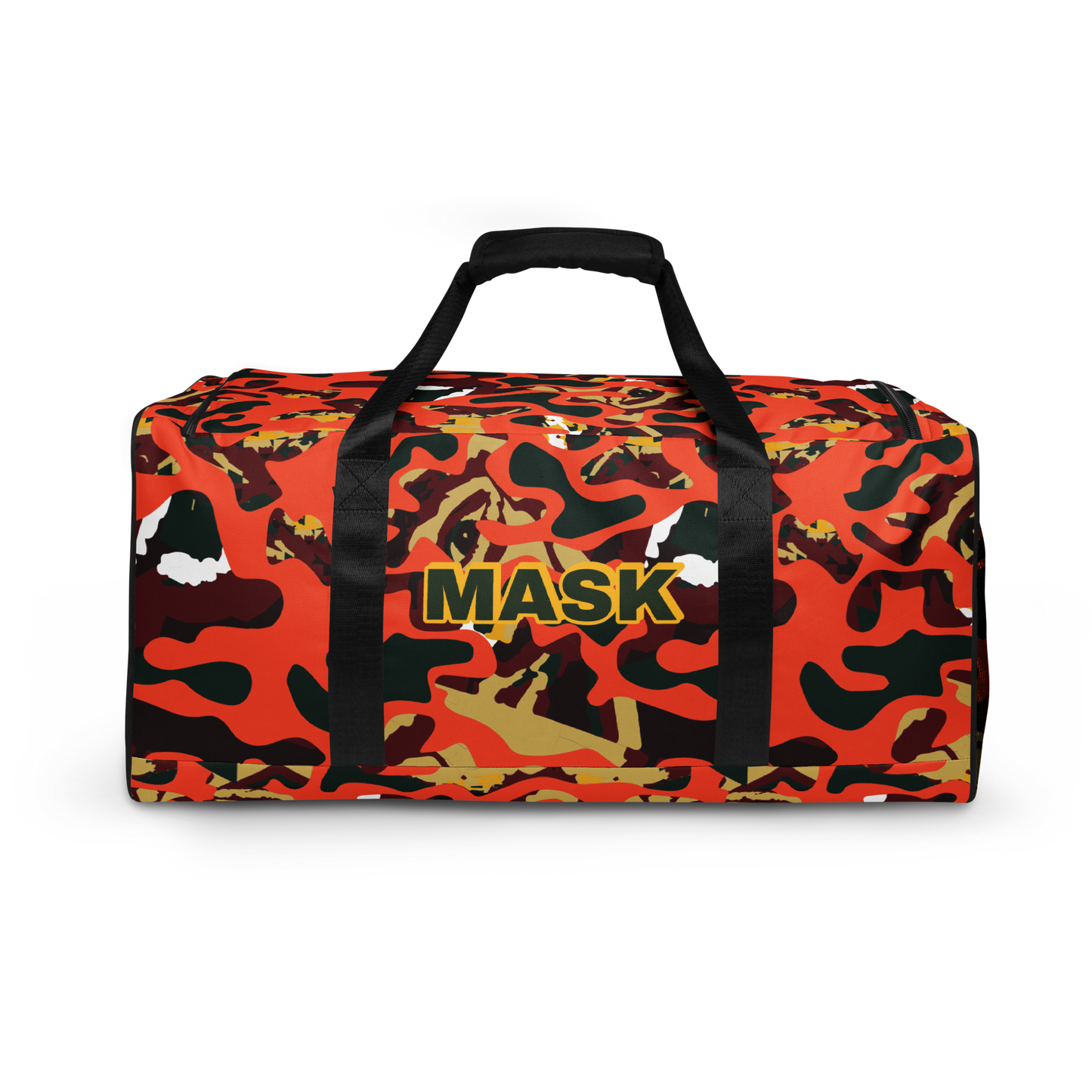 Orange Face Camo Duffle bag