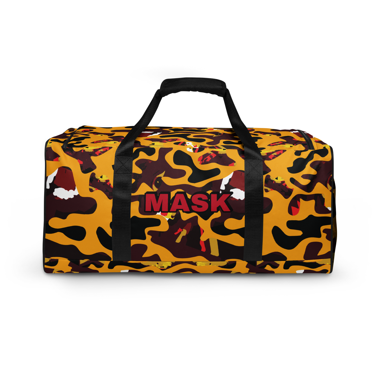 Yellow Face Camo Duffle bag