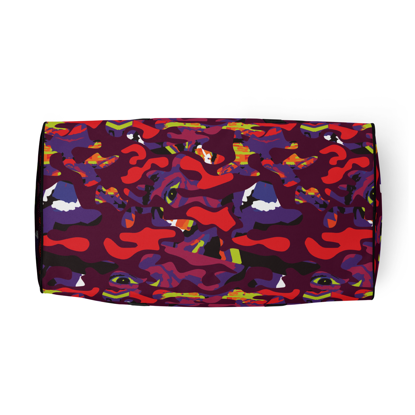 Purple Face Camo Duffle bag