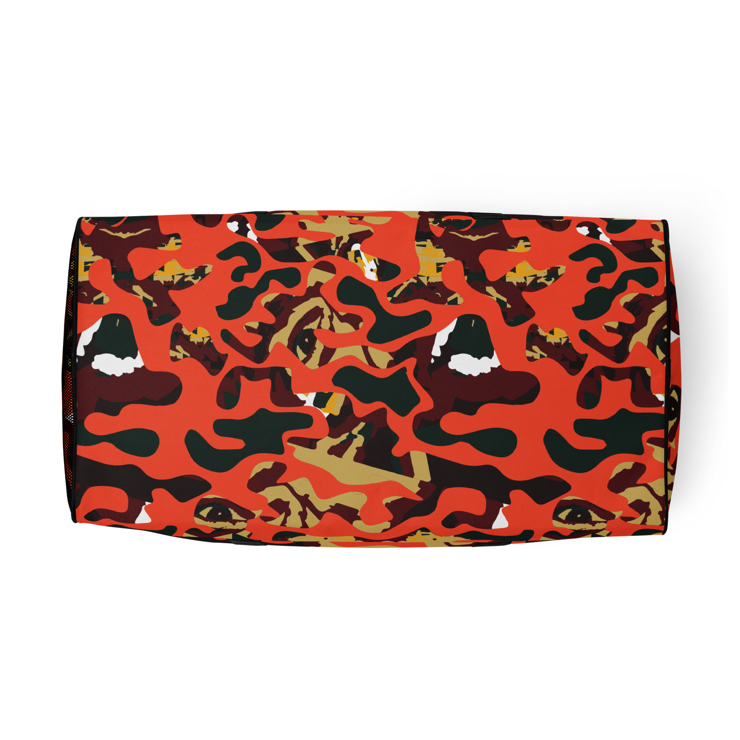 Orange Face Camo Duffle bag