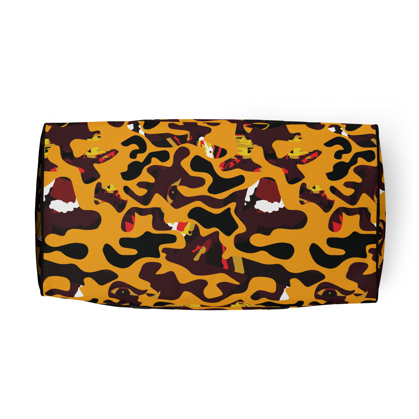 Yellow Face Camo Duffle bag