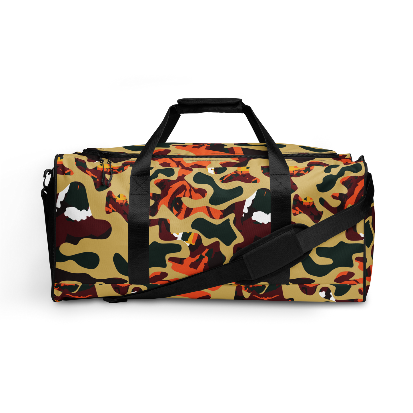 Khaki Face Camo Duffle bag