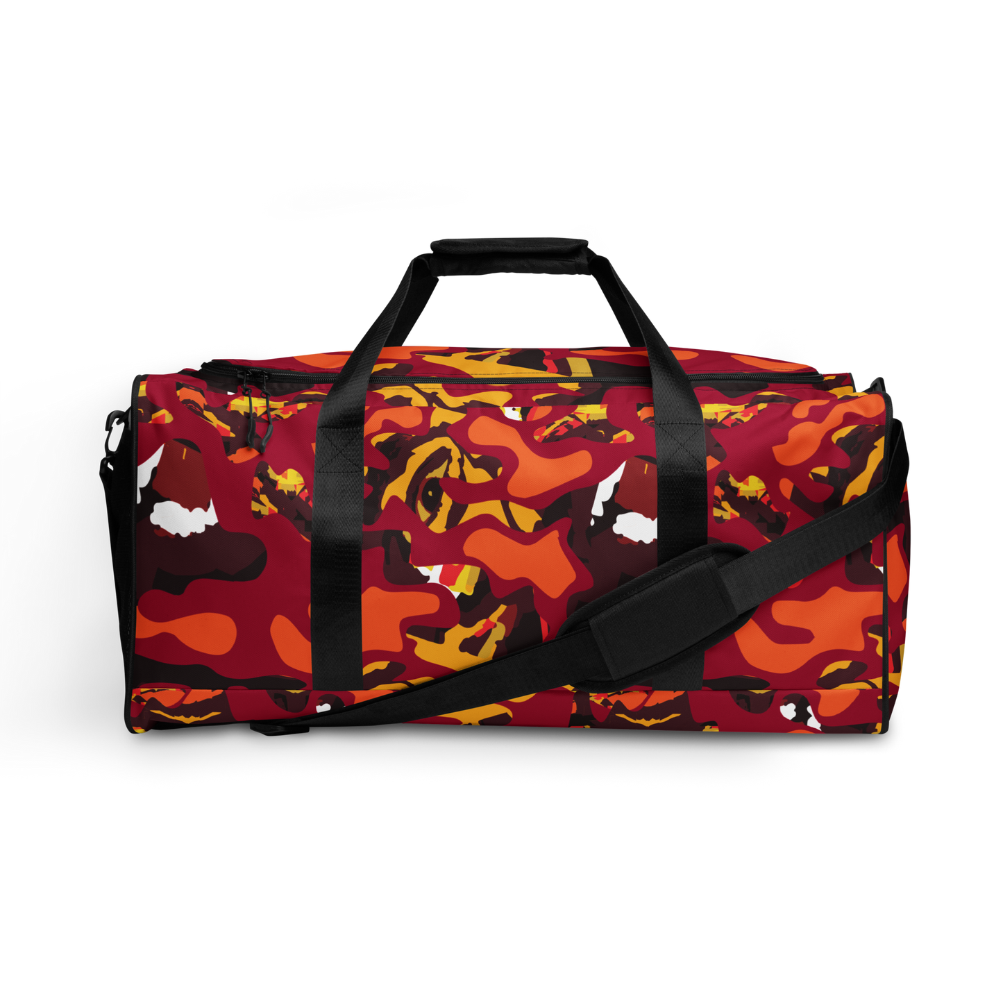 Red Face Camo Duffle bag