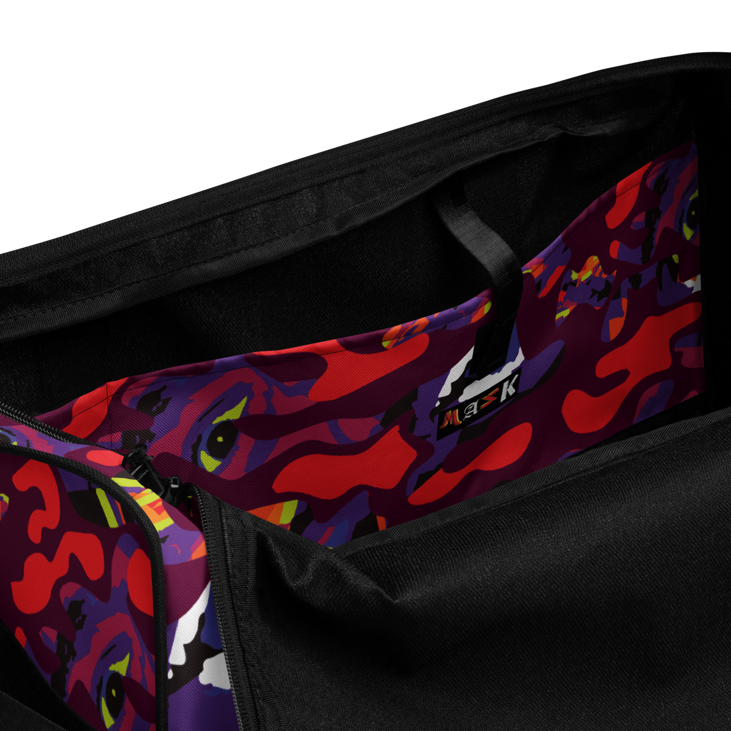 Purple Face Camo Duffle bag