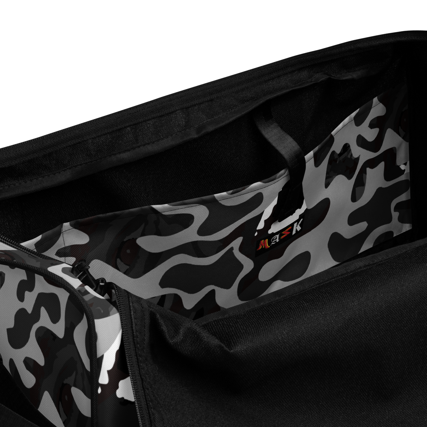 Grey Face Camo Duffle bag