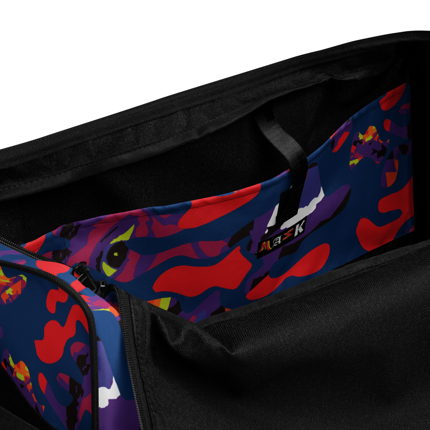 Dark Blue Face Camo Duffle bag