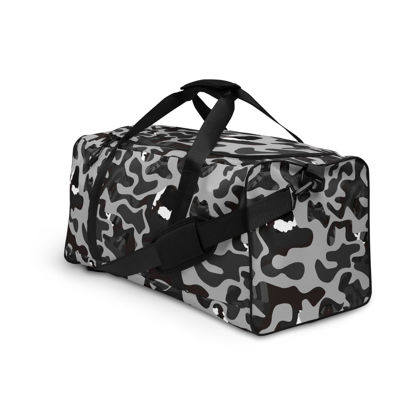 Grey Face Camo Duffle bag