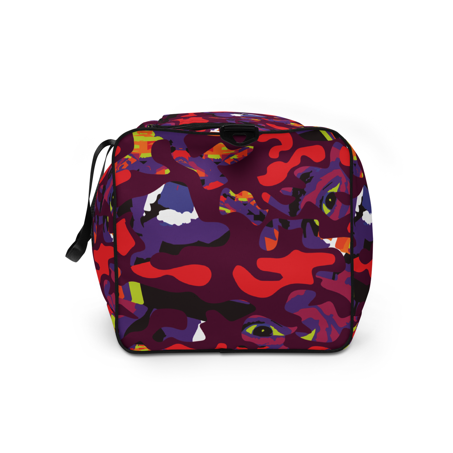 Purple Face Camo Duffle bag