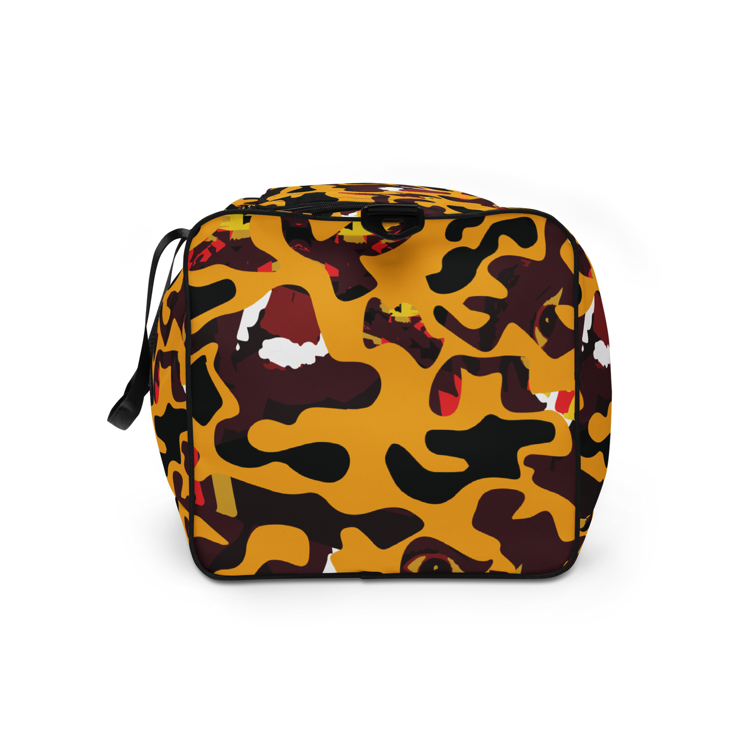 Yellow Face Camo Duffle bag