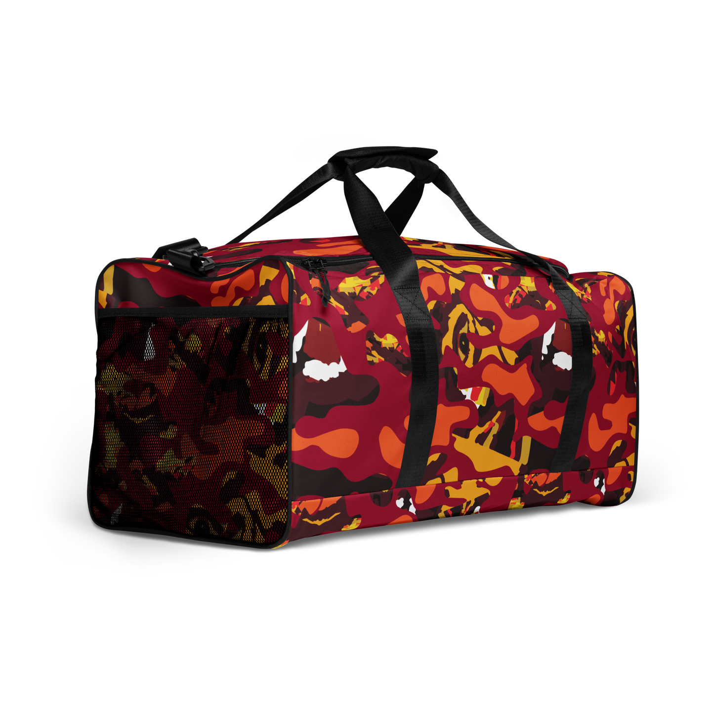 Red Face Camo Duffle bag