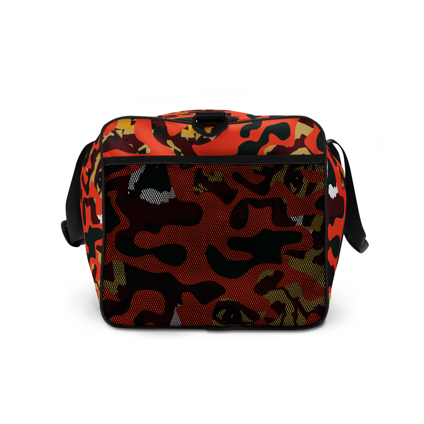 Orange Face Camo Duffle bag