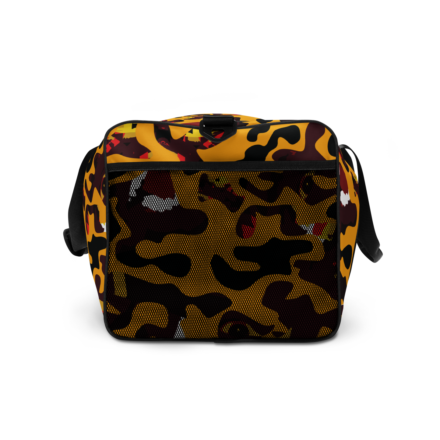 Yellow Face Camo Duffle bag