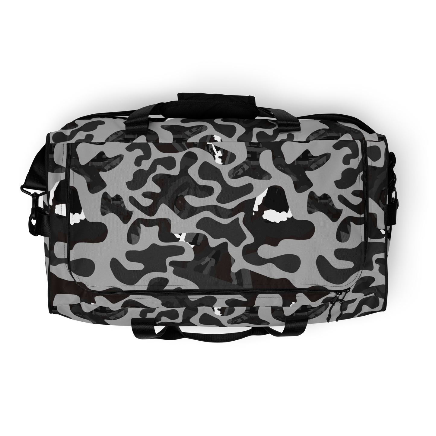 Grey Face Camo Duffle bag