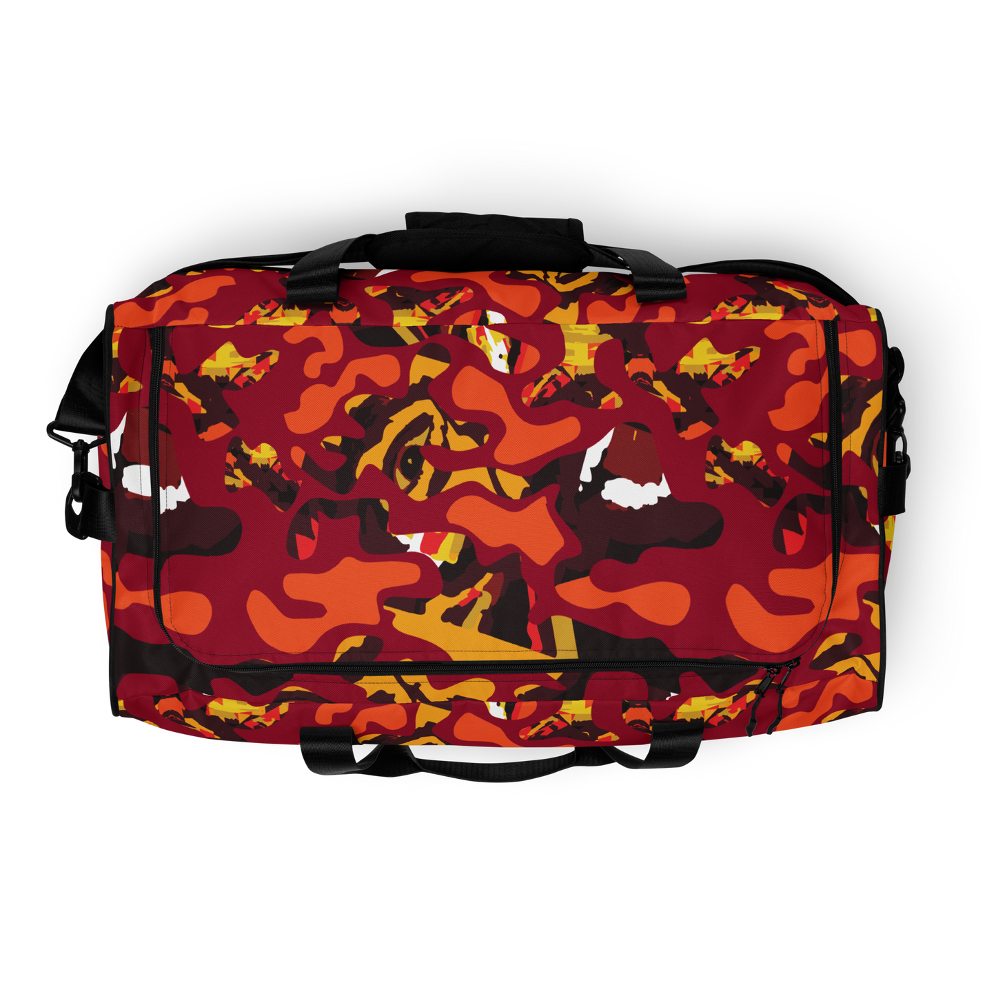 Red Face Camo Duffle bag