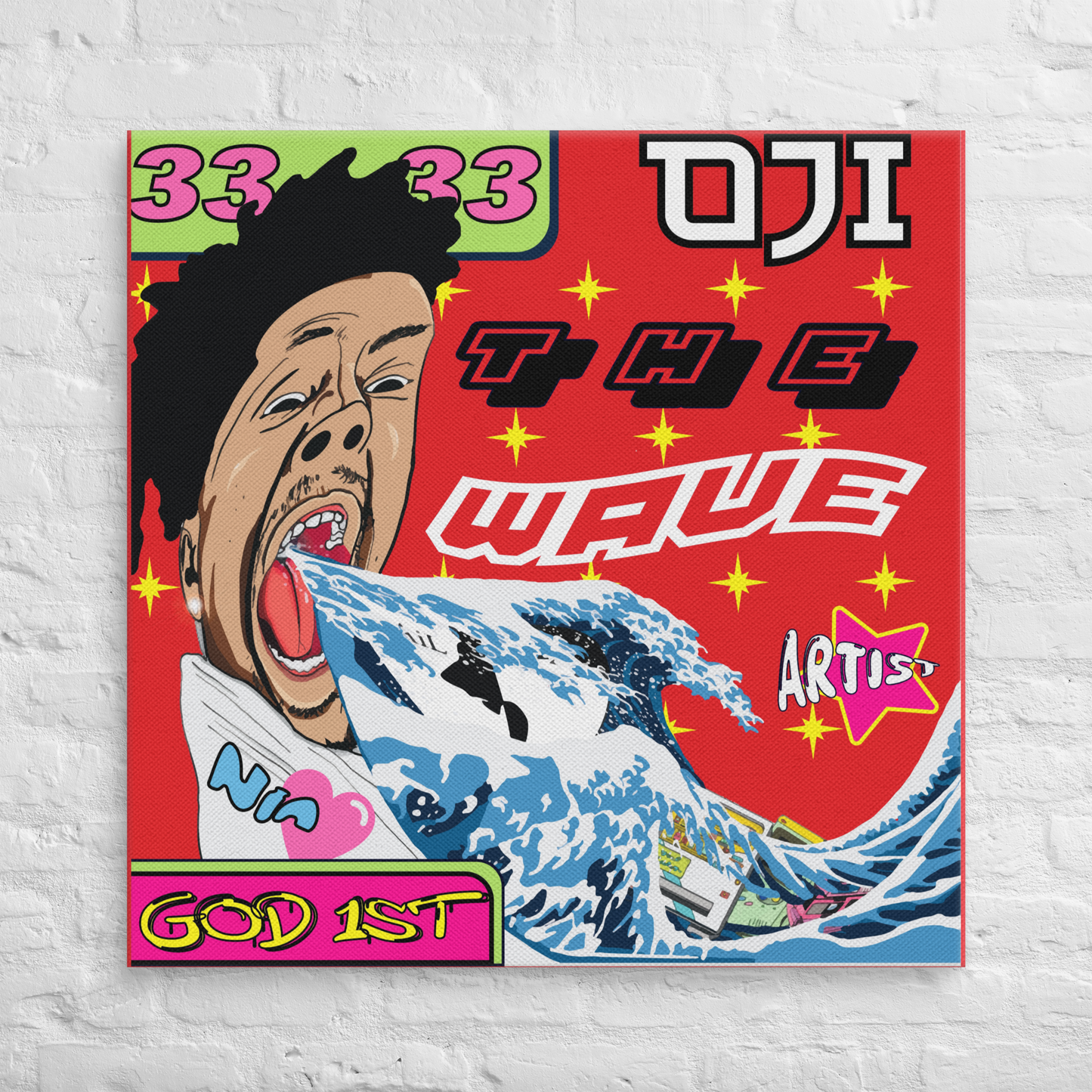 Oji The Wave Portrait